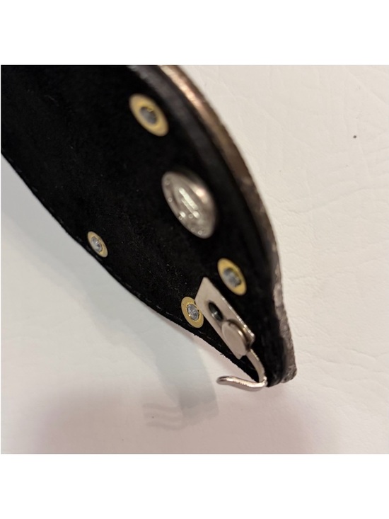 Leatherock Women’s Belt Black Patent Leather Hip Belt #9605 main image 10